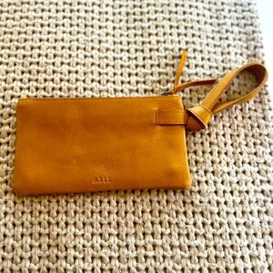 ABLE The Rachel Wristlet in Cognac